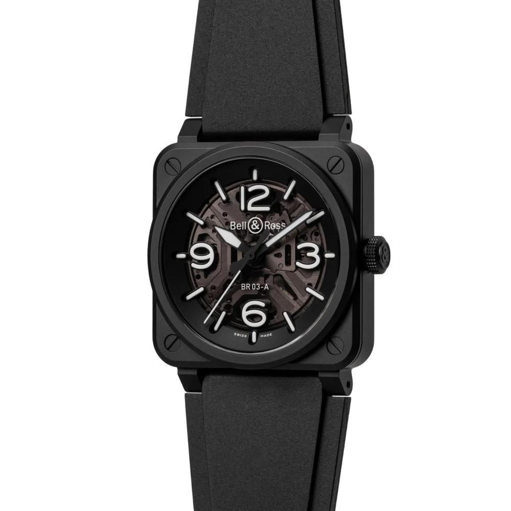 Наручные часы BR-03 Skeleton Black Ceramic 41 мм 2