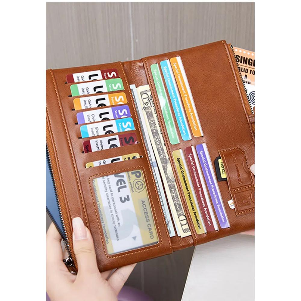 Винтажный кошелек RFID 3