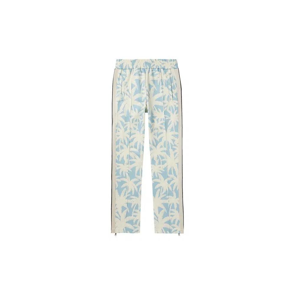 Palm Angels Palms All Over Track Pants 'Светло-синий/Бежевый' 1
