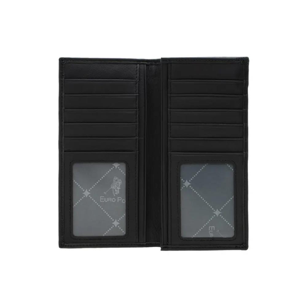 Длинный кошелек из гладкой зернистой кожи EWB 40168 4