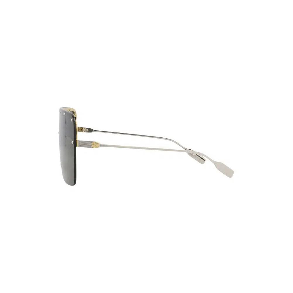 Солнцезащитные очки Gucci Shield Frame Metal 'Gold/Silver/Grey' 3