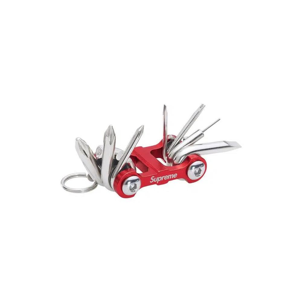 Брелоки и шнурки Supreme x Chibi Rib Screwdriver Keychain 'Красный' 2