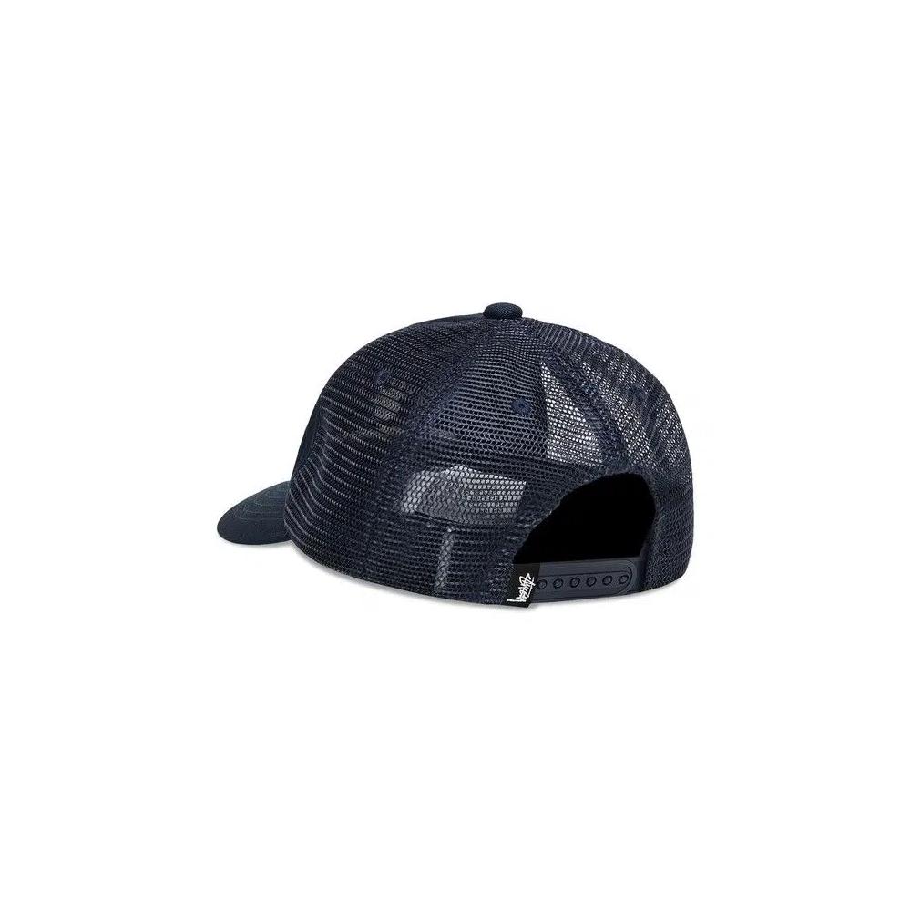 Бейсболки Stussy Low Profile Design Corp Trucker Snapback 'Navy' 2