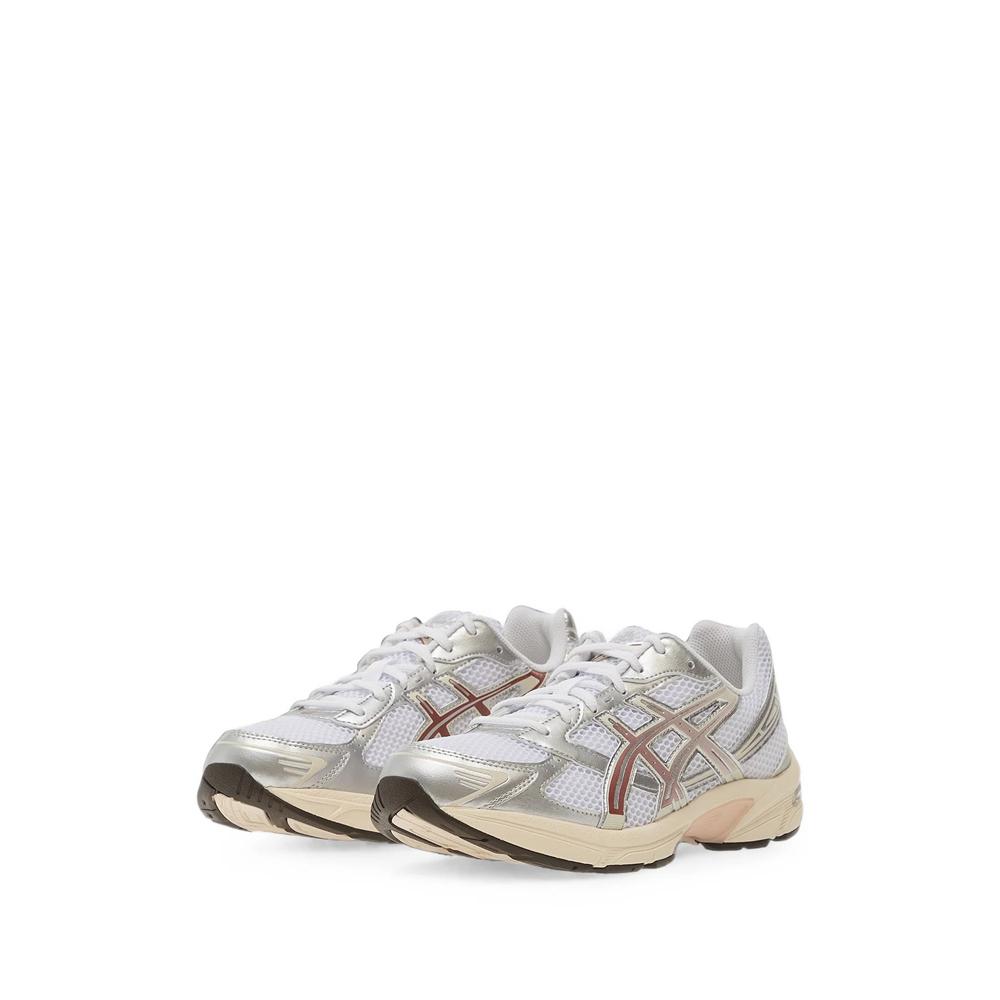 GEL-1130 mesh-panelled metallic sneakers 2