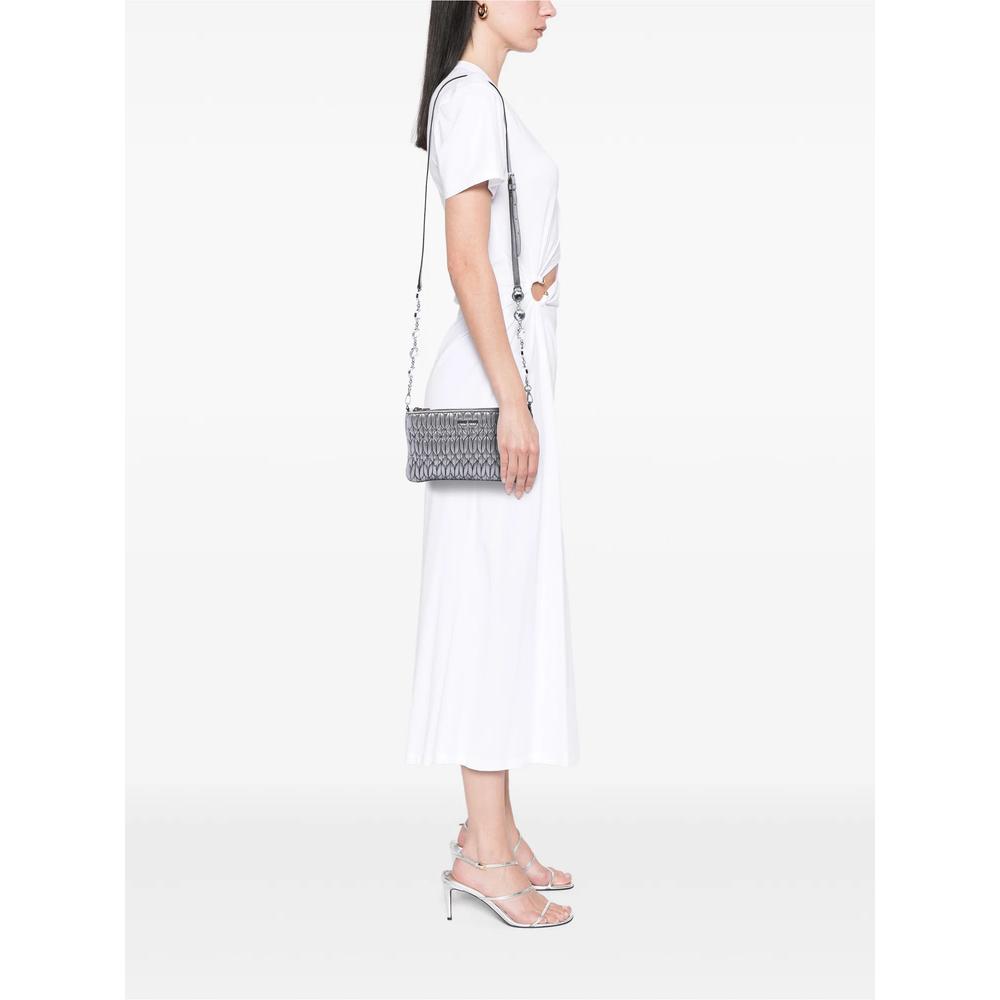 2010-2026 Metallic Matelasse Nappa Crystal Chain crossbody bag 2
