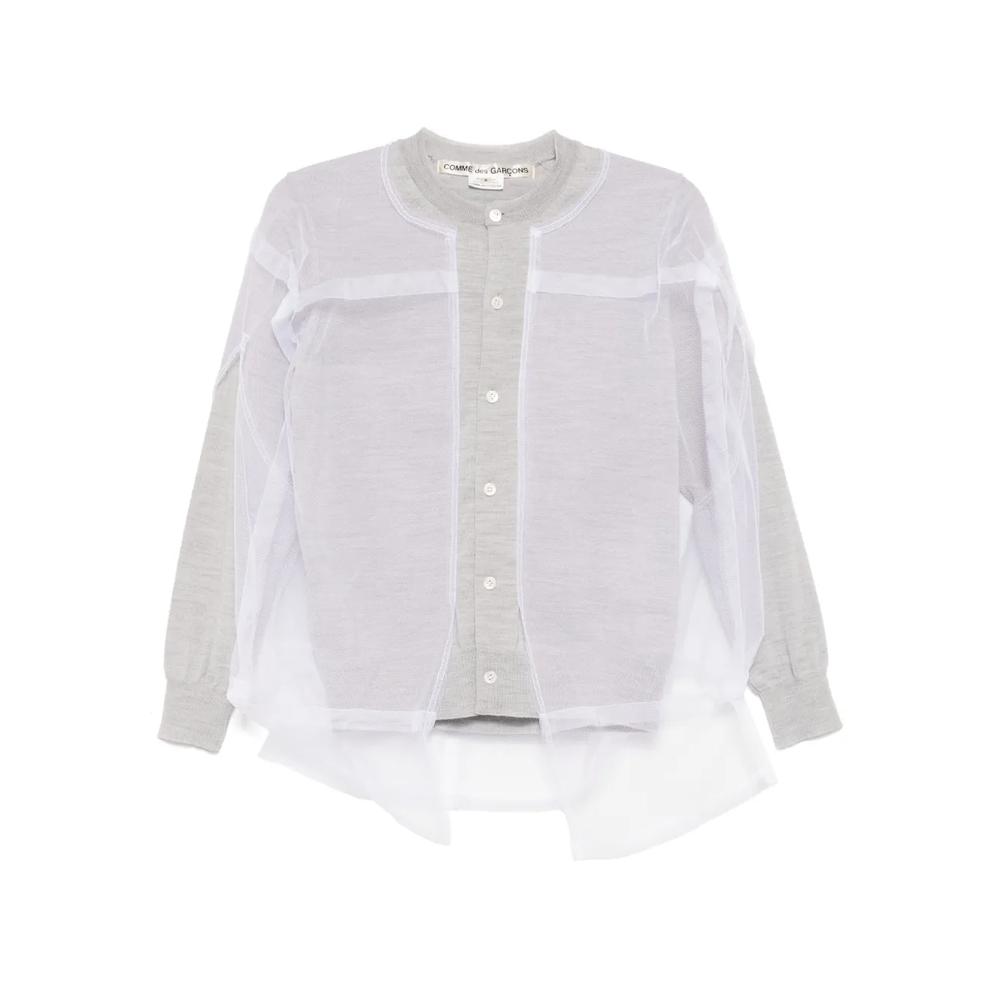Многослойный кардиган из шерсти 1