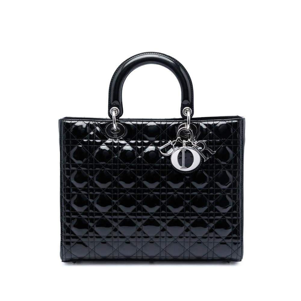 Большая сумка-сэтчел Cannage Lady Dior (2009 год) 1