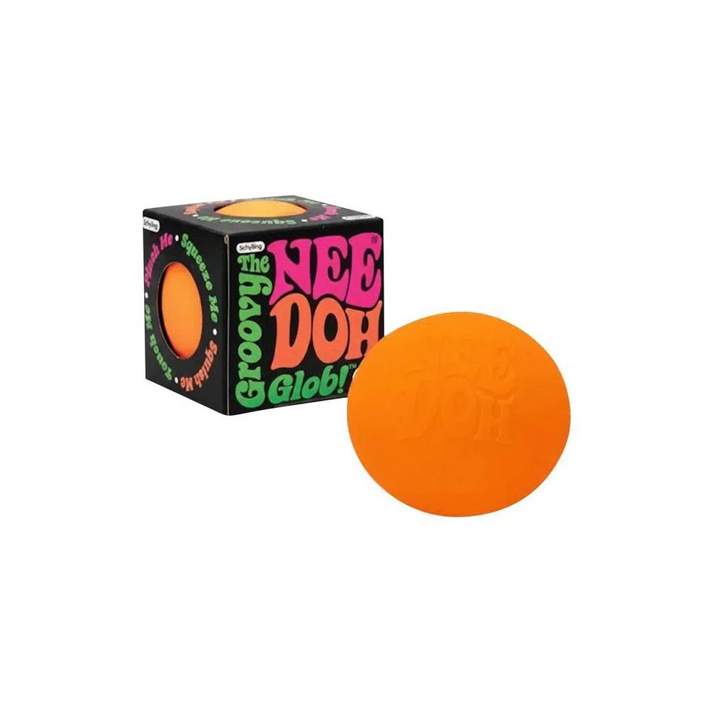 Игрушки и наборы NeeDoh The Groovy Glob Squishy Fidget Toy 'Оранжевый' 1