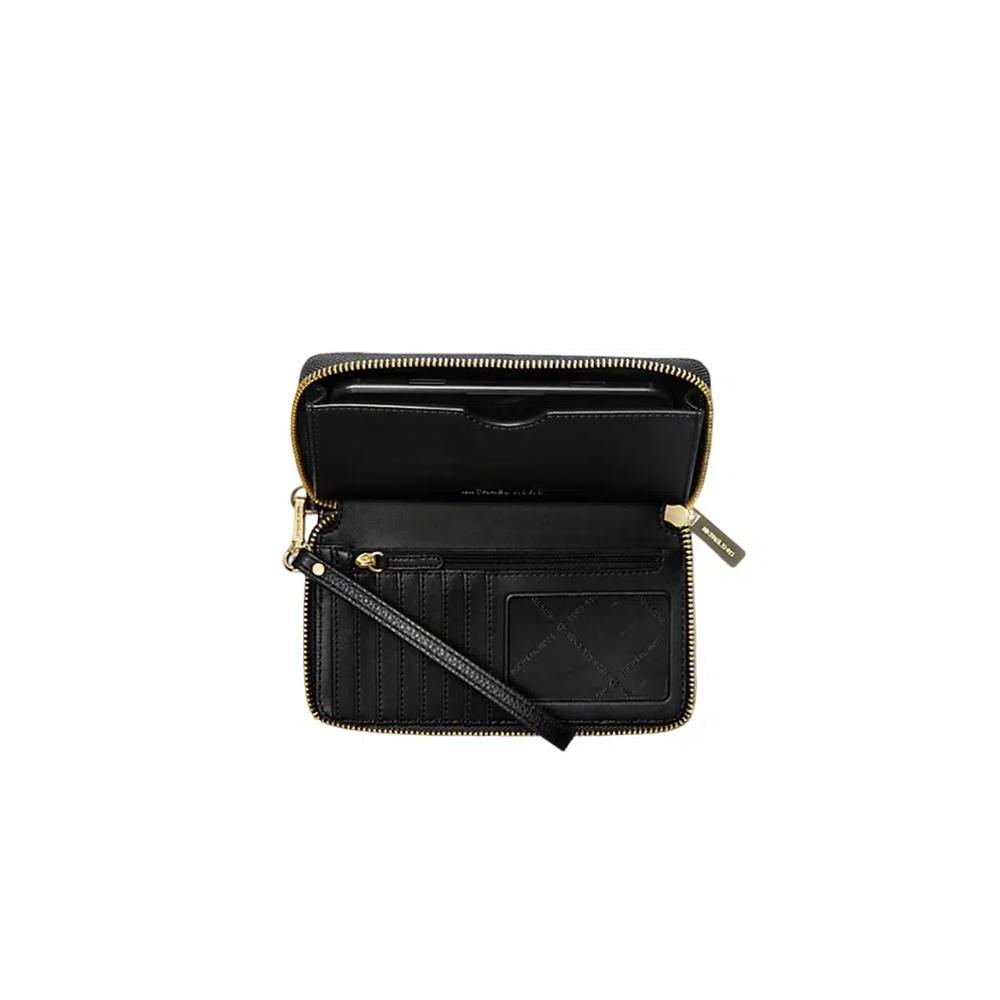 Женский кошелек-браслет Large Pebbled Leather Smartphone Wristlet черный 35S9GTVE7L 2