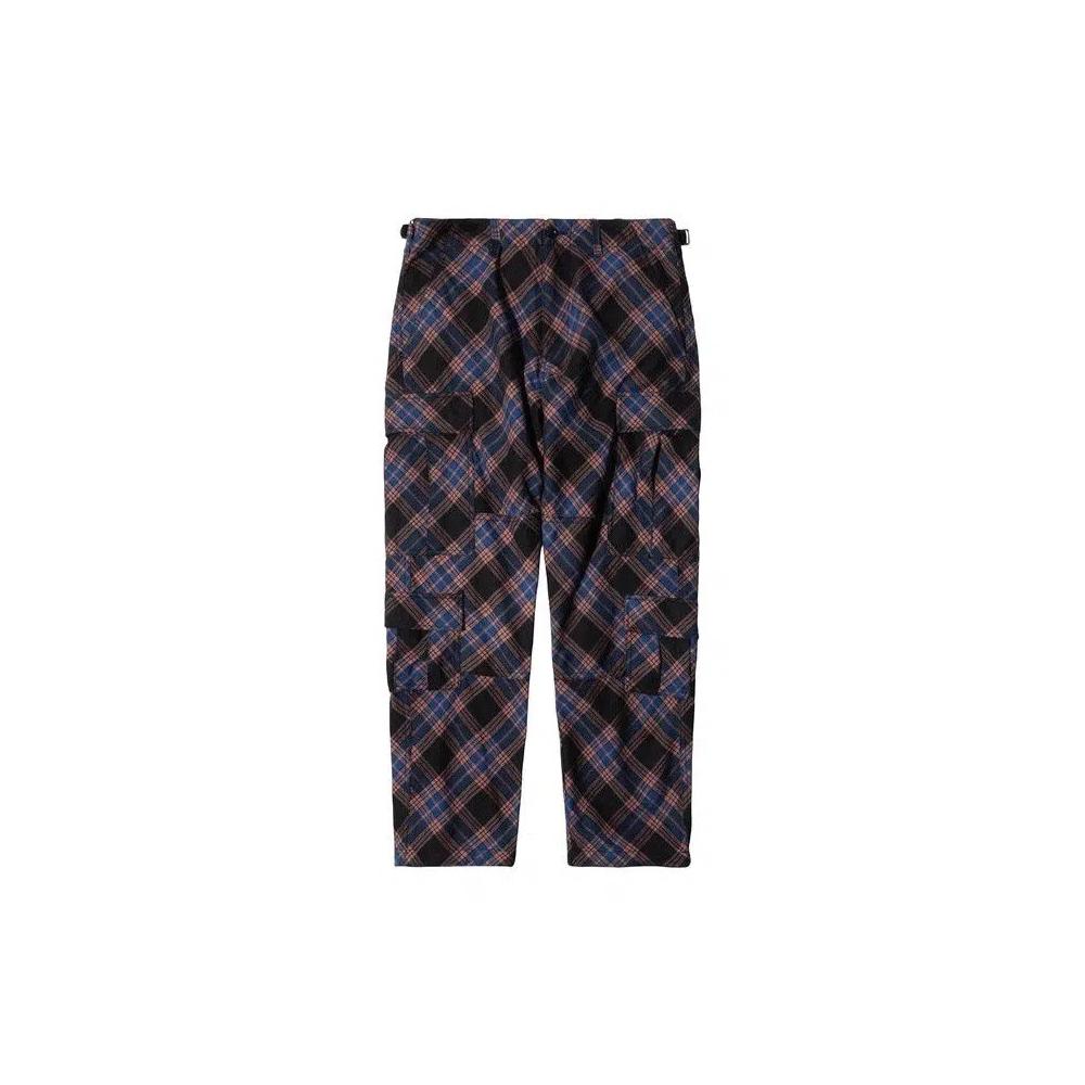 Карго штаны Stussy Bias Surplus Cargo Pant 'Plaid' 1