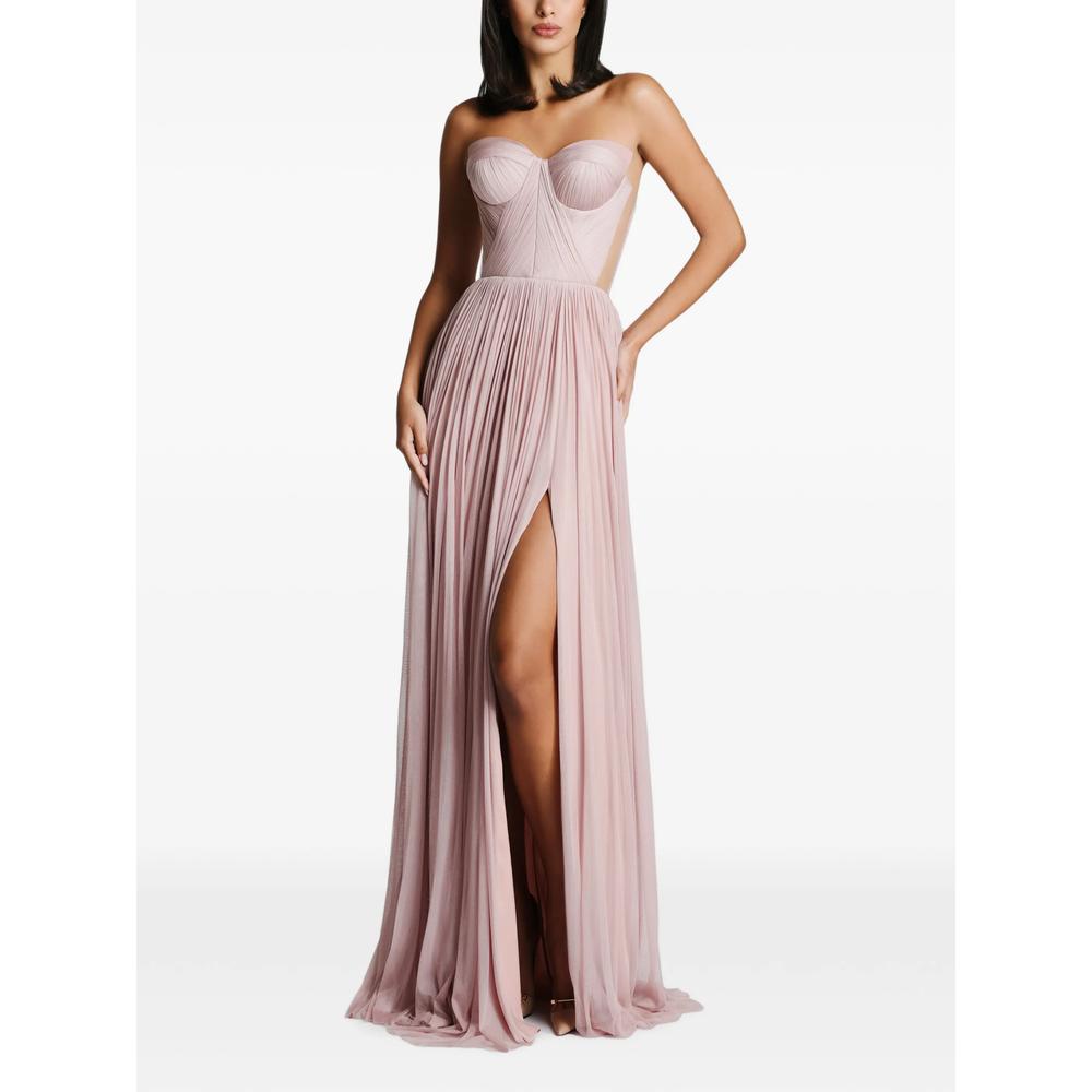 Платье макси Imroska Sweet 18 без бретелей 2