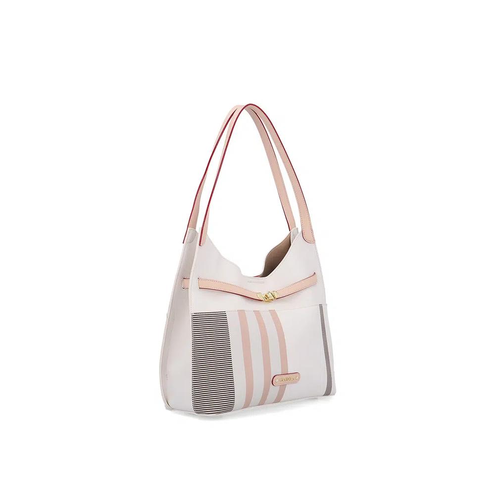 CR Élan Buckle Tote Bag - Бежевый 3