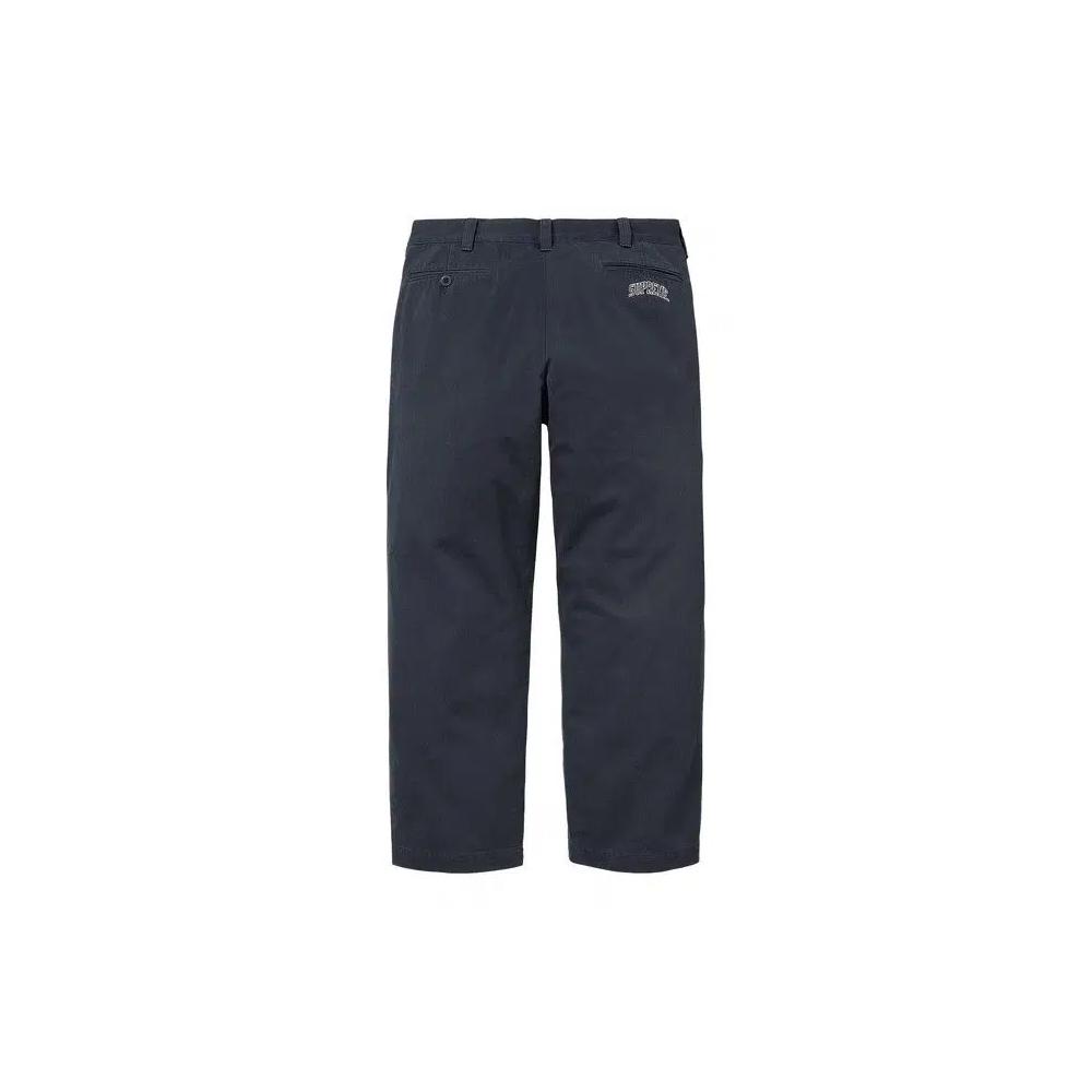 Брюки Supreme Chino Pant 'Темно-синий' 2