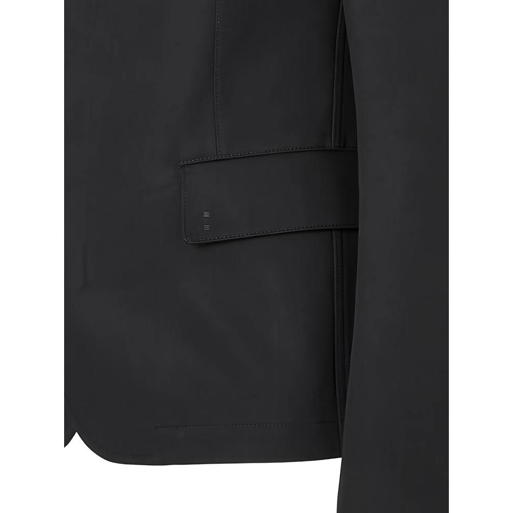 high-neck flap-pocket jacket 3