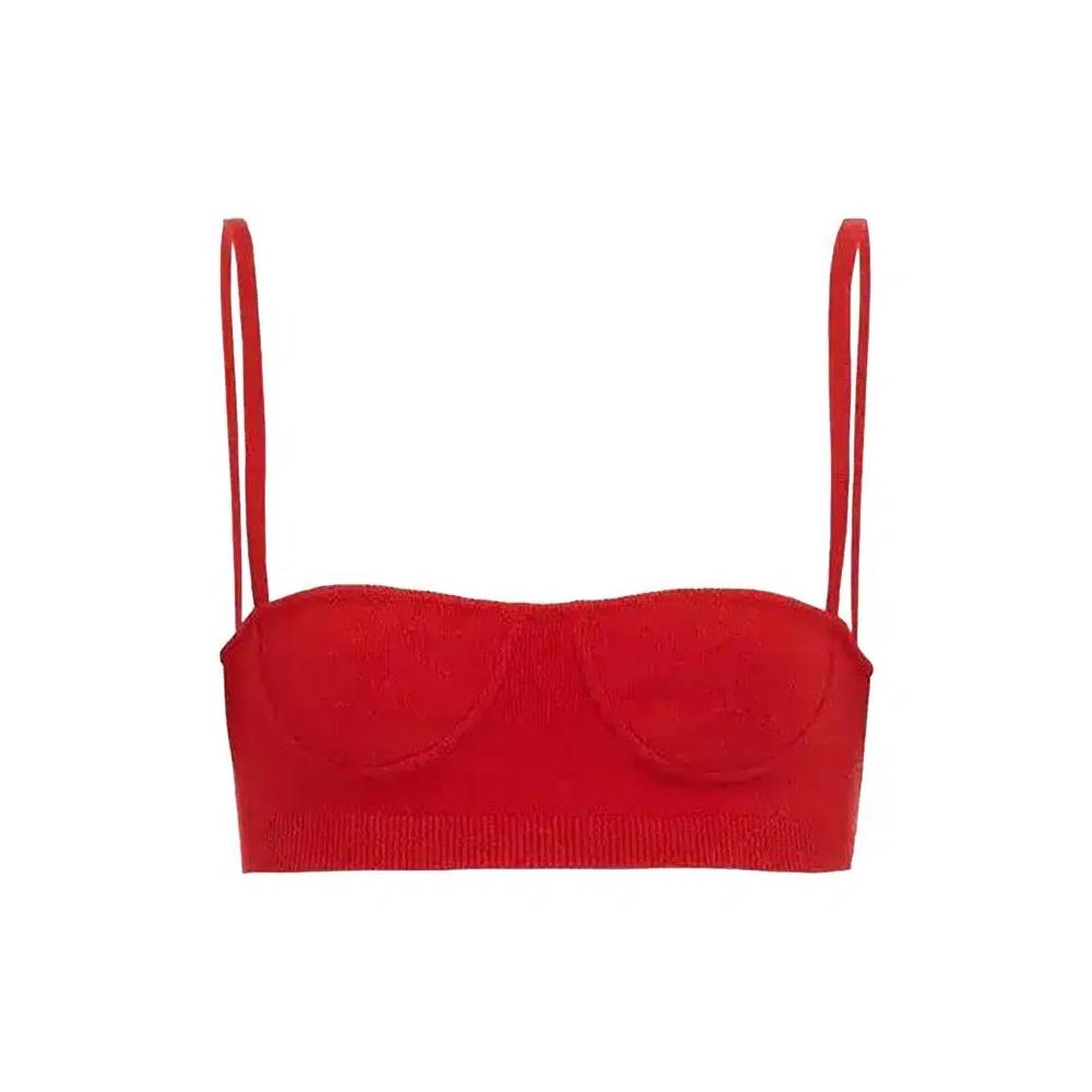 Белье Ferragamo Cashmere Blend Bustier 'Красный' 1