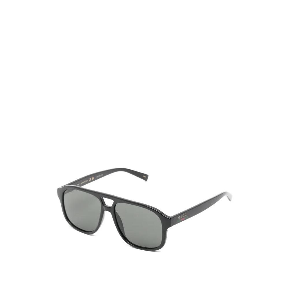 double-bridge pilot-frame sunglasses 2