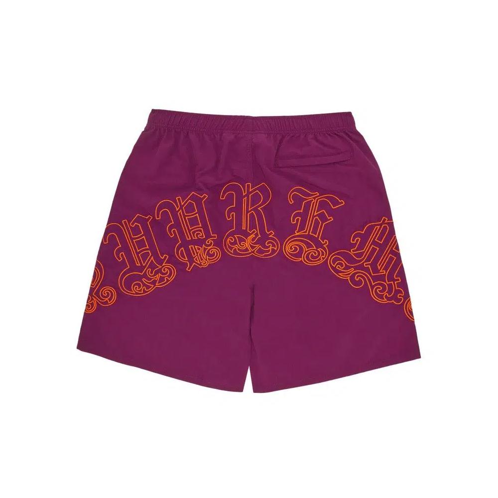 Шорты Supreme Old English Nylon Short 'Сливовый' 2