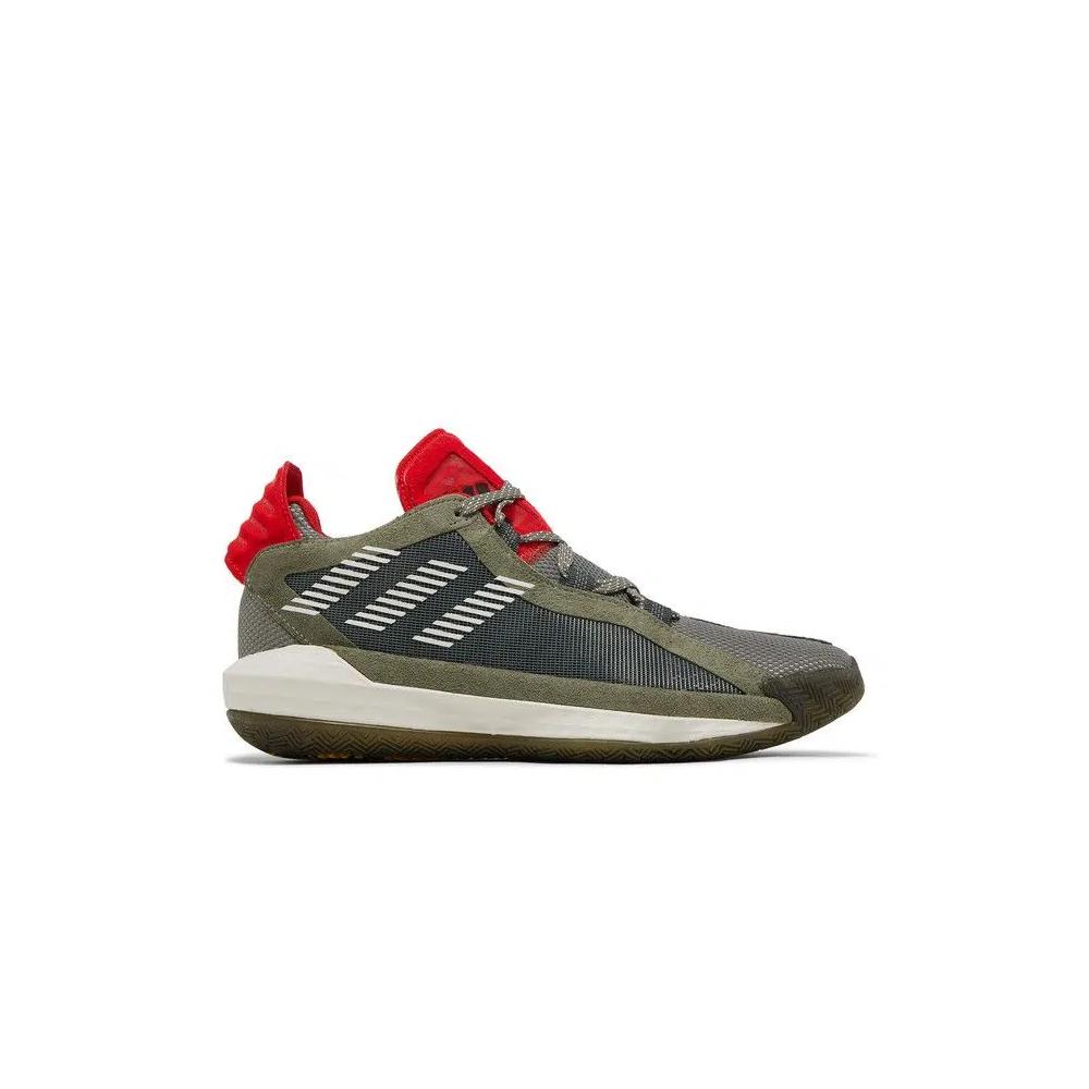 Кроссовки adidas Dame 6 'Legacy Green Red' 1