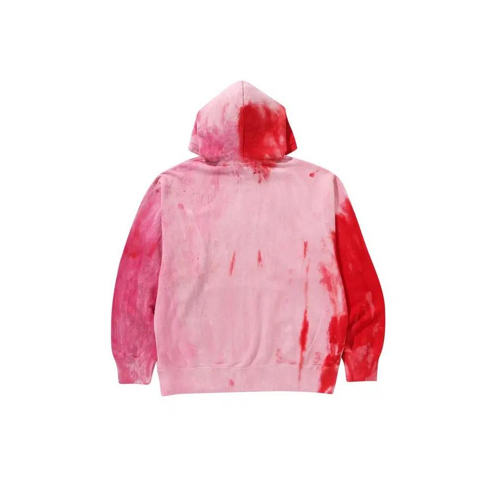 Худи BAPE Ice Dye Relaxed Fit Pullover Hoodie 'Pink' 2