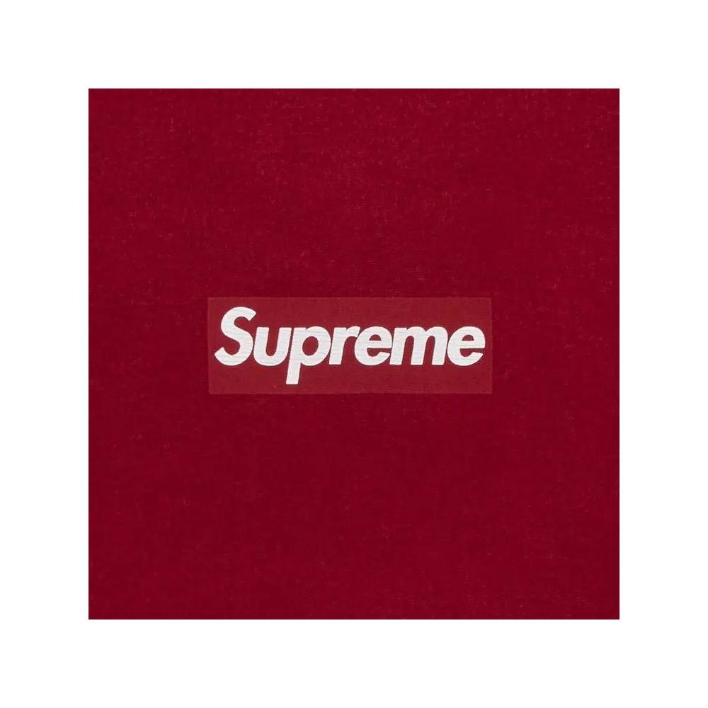 Свитшоты Supreme Washed Box Logo Crewneck «Red» 2