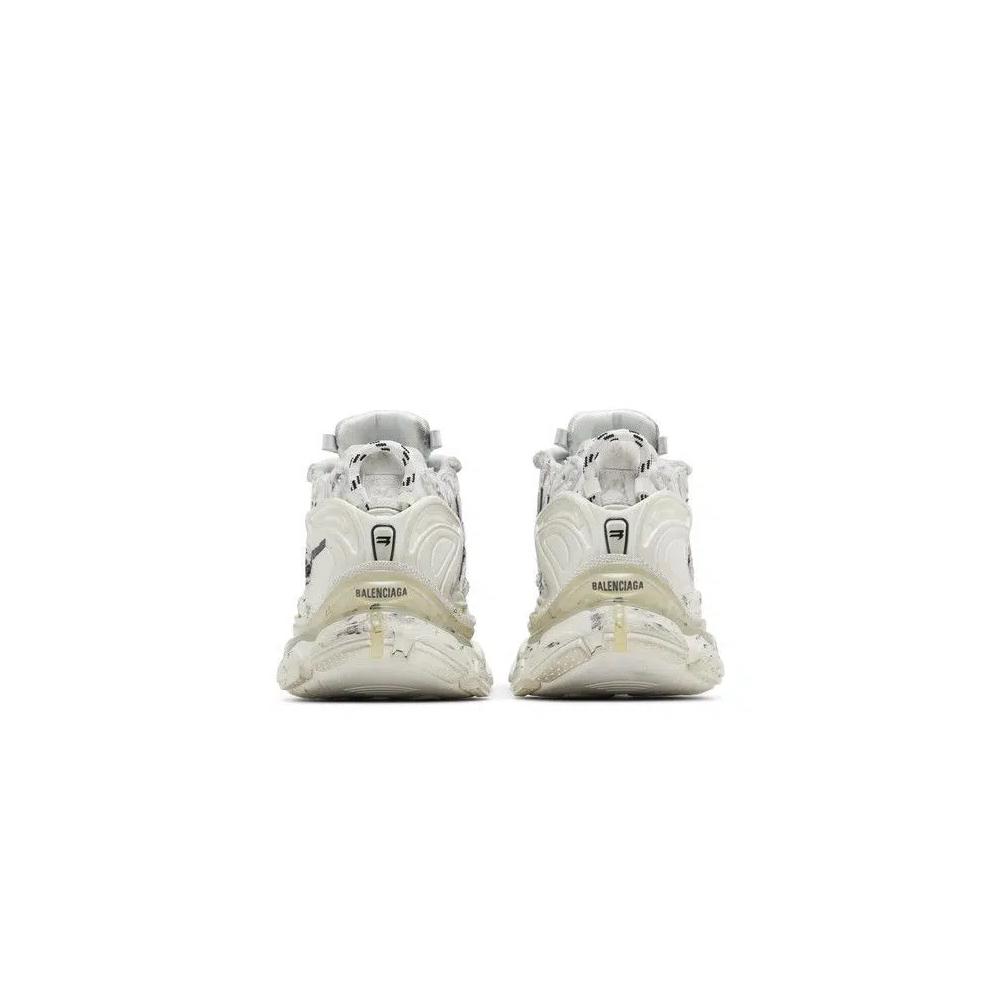 Кроссовки Balenciaga Runner Sneaker 'Graffiti - White Black' 6