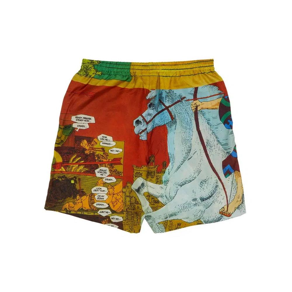 Шорты Supreme Ronin Silk Short 'Золотой' 2