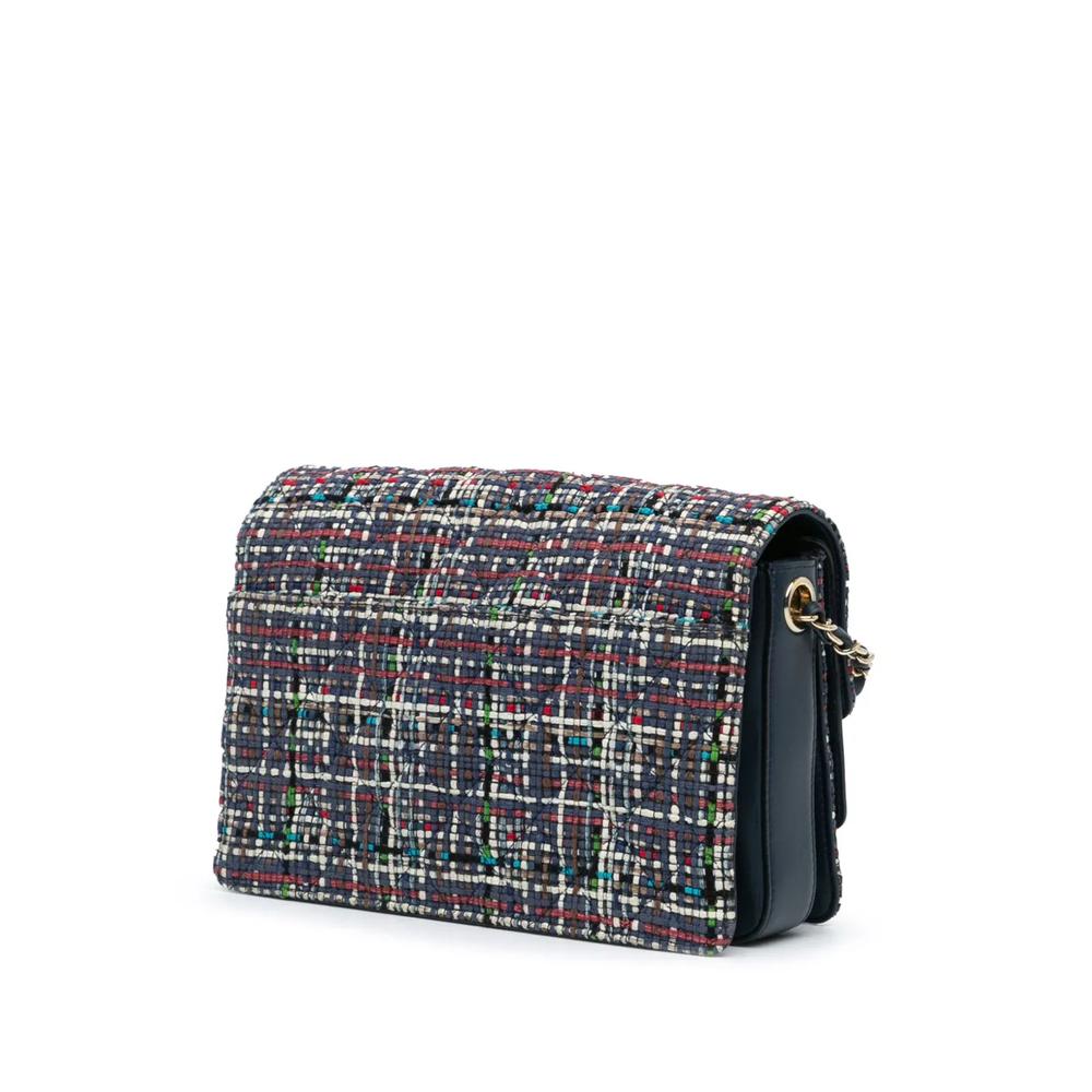 Сумка через плечо CC Multicolour Tweed Double Flap (2016-2017 годы) 2