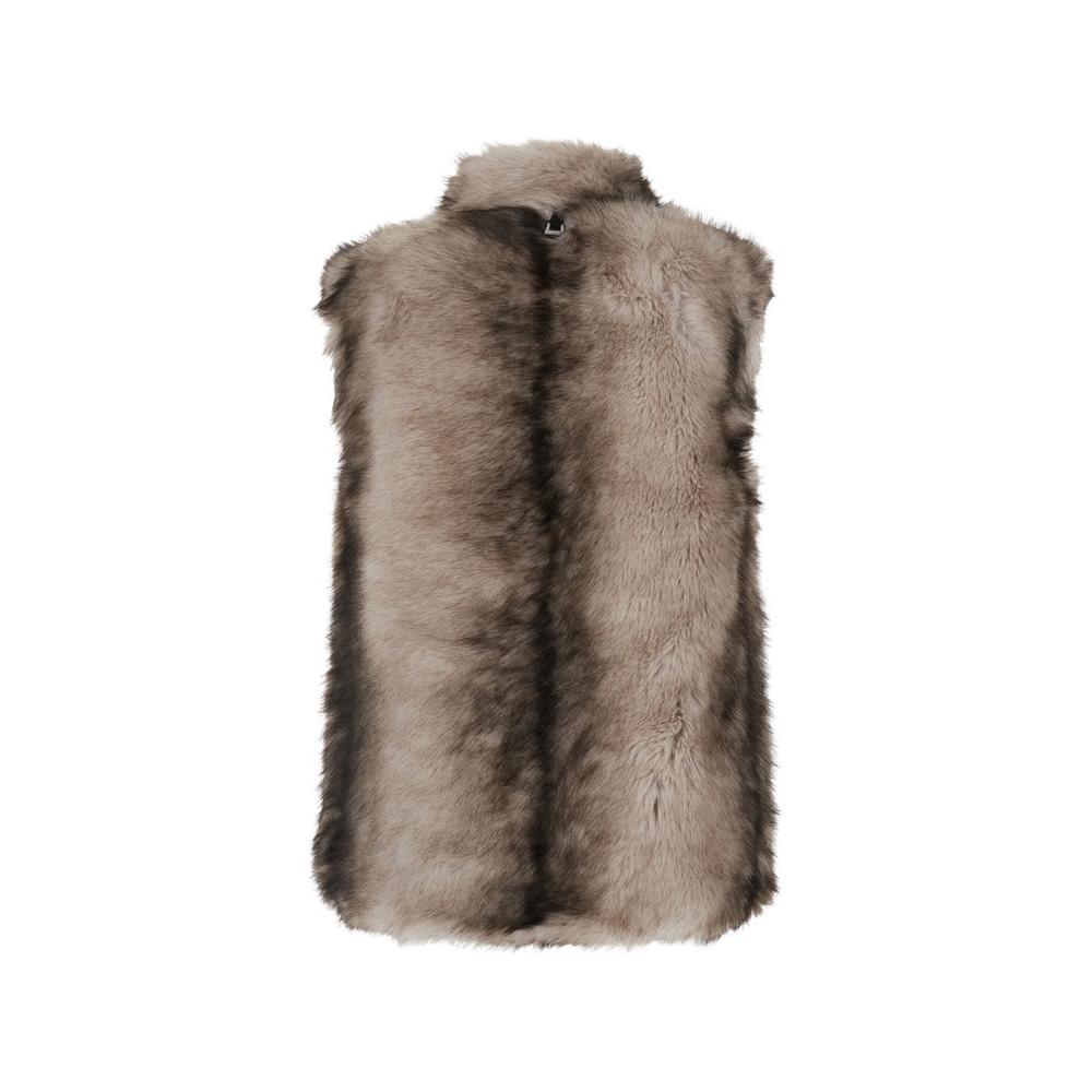 Laila faux-fur gilet 2