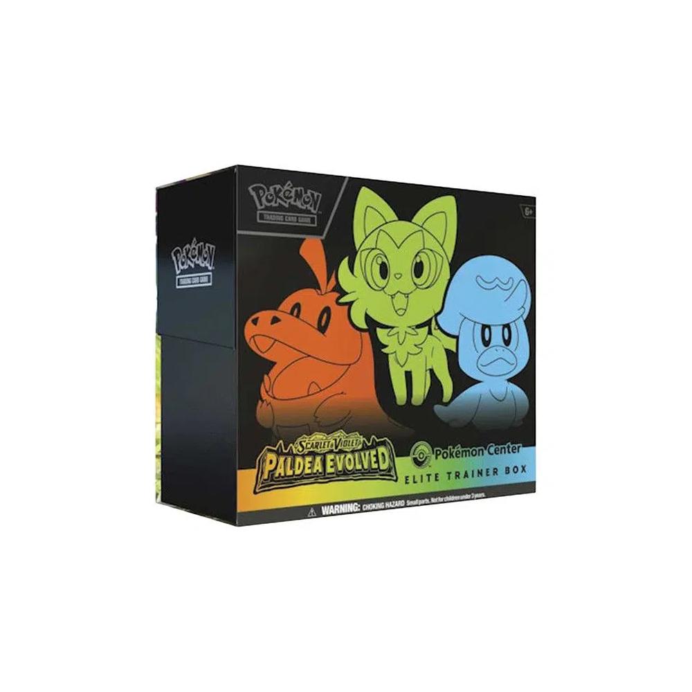Коллекционные карточки Pokémon Scarlet & Violet: Paldea Evolved Pokémon Center Elite Trainer Box 2