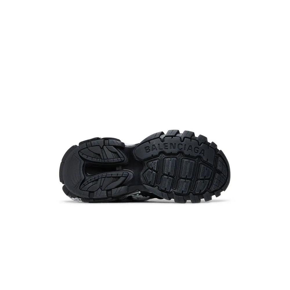 Кроссовки Balenciaga Track Sneaker 'Graffiti - Black White' 4