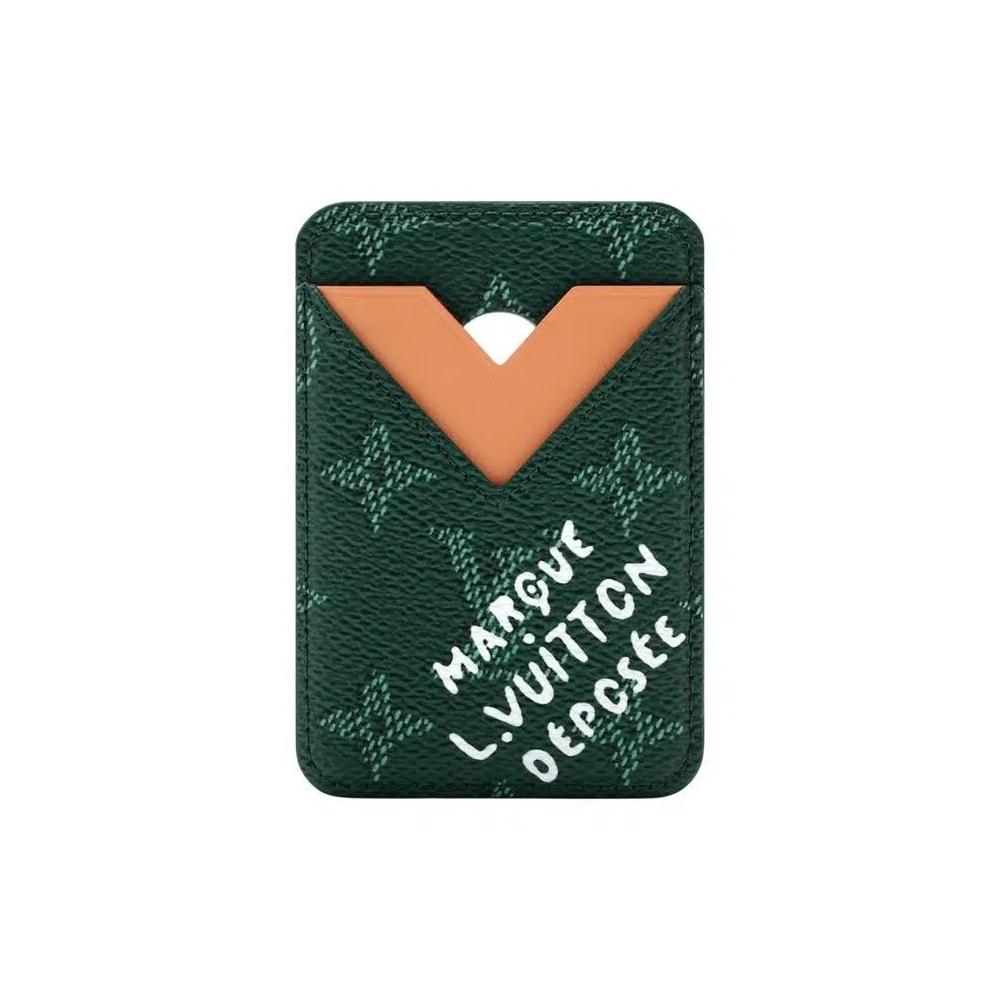 Картхолдеры Louis Vuitton Magnetic Card Holder 'Epicea Monogram Heritage Canvas' 2