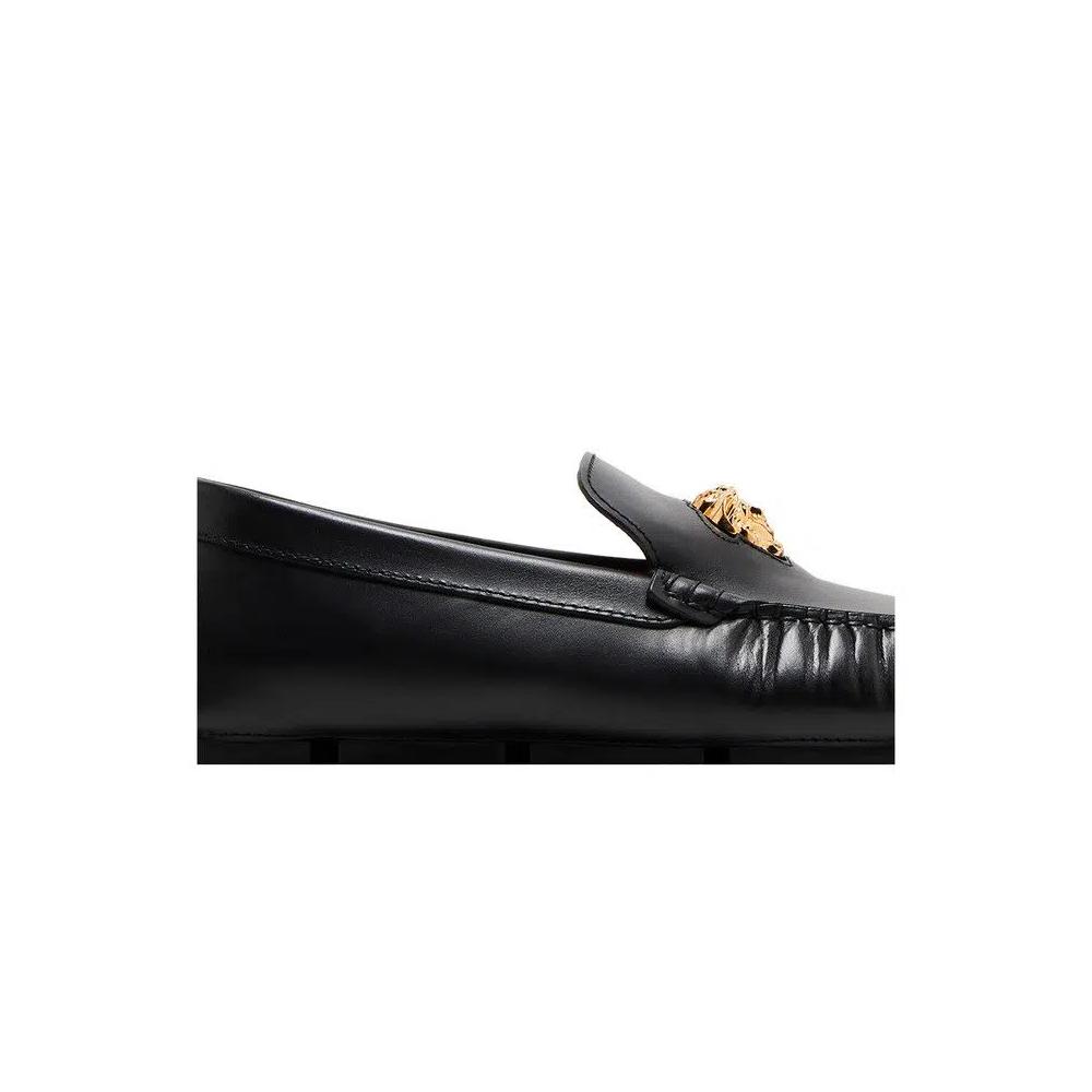 Лоферы Versace La Medusa Driver Loafer «Black Gold» 2