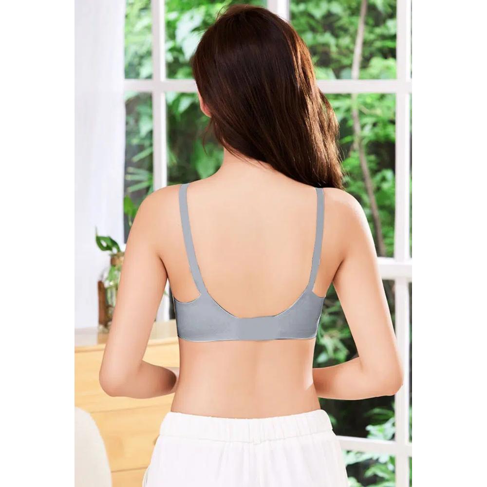 Бюстгальтер Premium Olivia Seamless Wireless Paded Push Up, синий 4