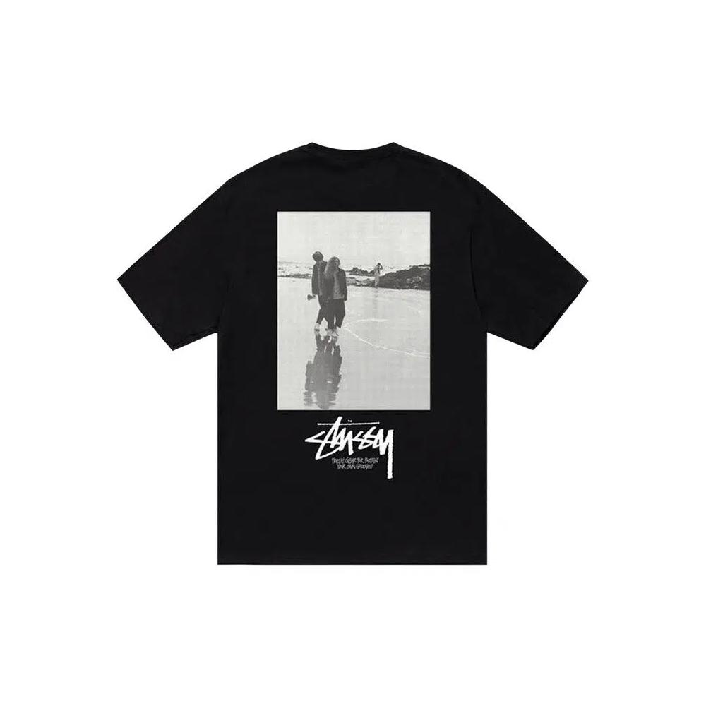 Футболки Stussy Low Tide Tee 'Black' 2