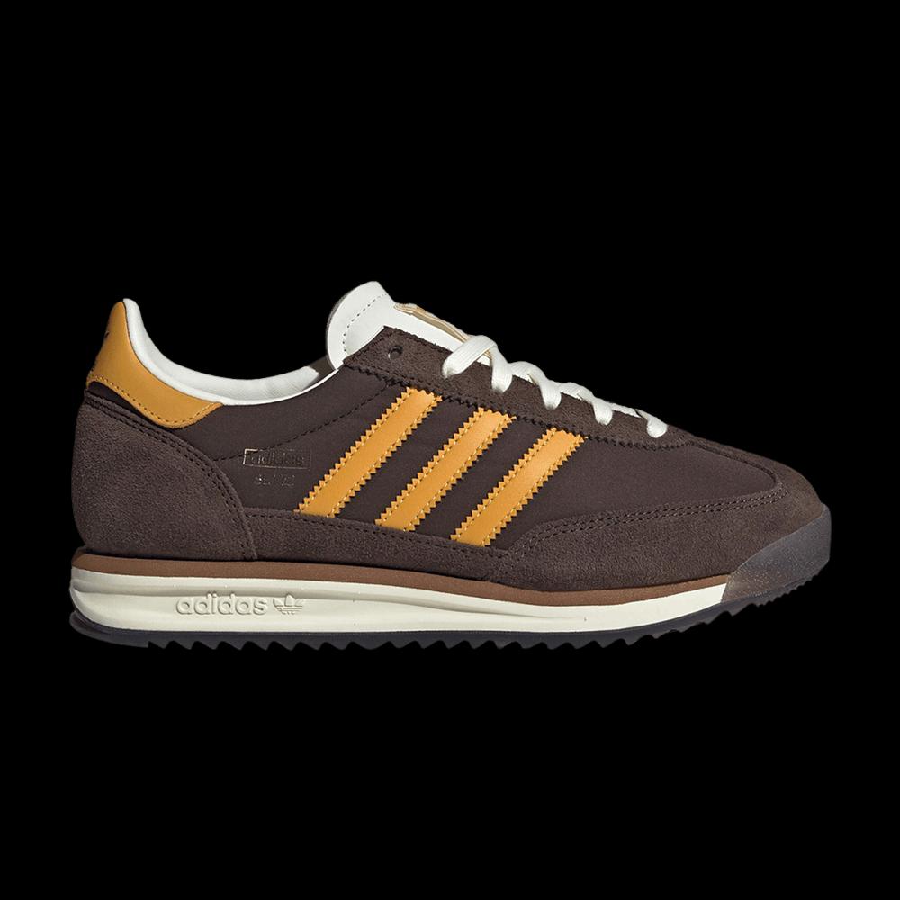 Кроссовки Adidas SL72 RS 'Dark Brown Preloved Yellow' 1