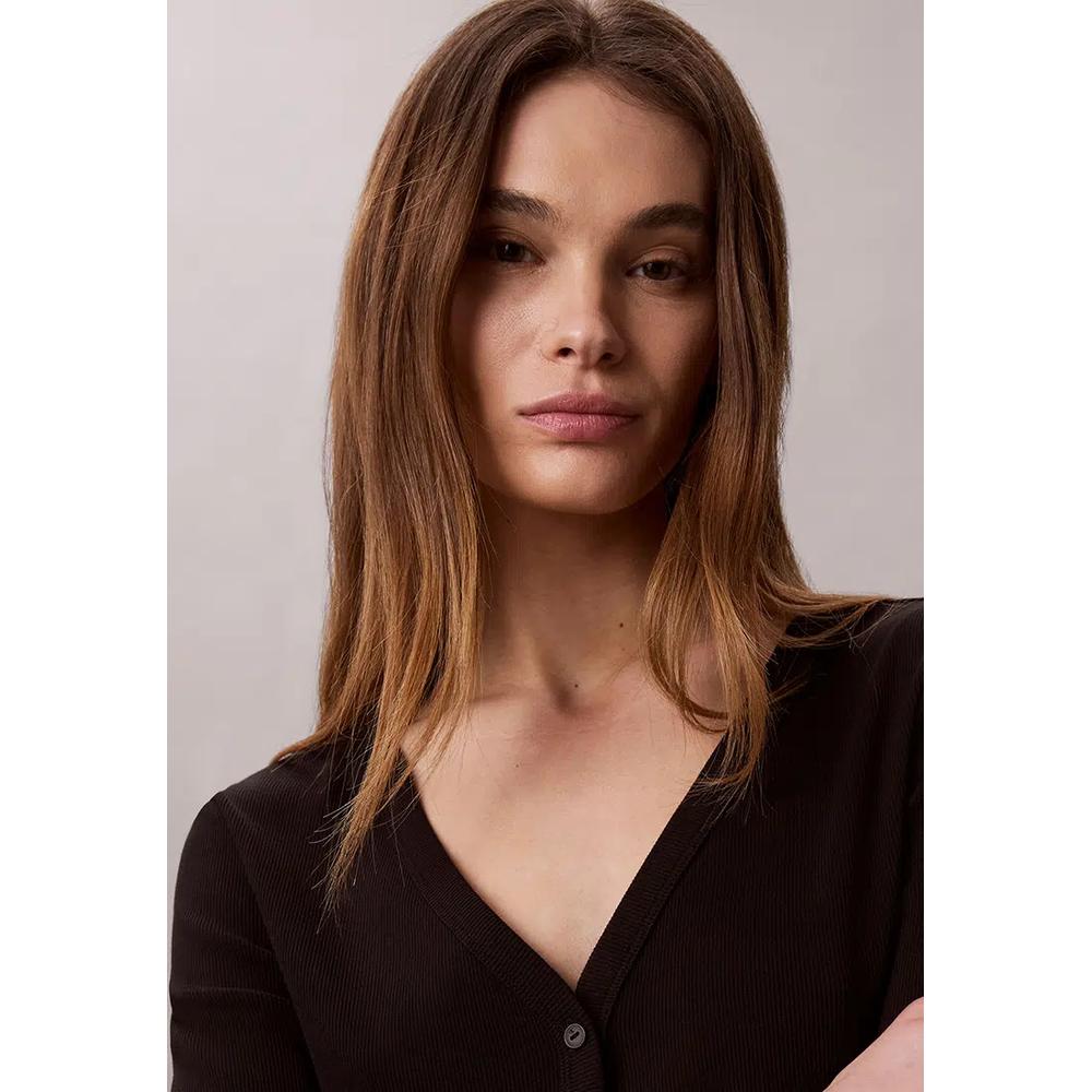 Тонкий ребристый кардиган Calvin Klein Jeans 3