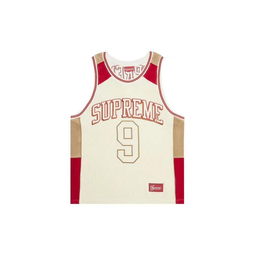 Баскетбольная майка Jerseys Supreme Terry Basketball Jersey 'Stone' 1