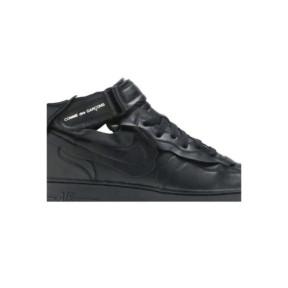 Кроссовки Comme des Garçons x Nike Air Force 1 Mid 'Triple Black' 2