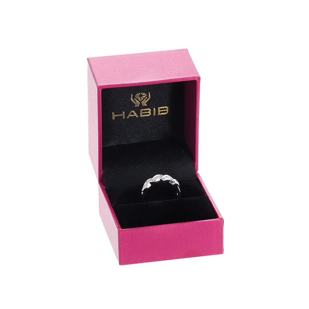 HABIB Diamond Ring в белом золоте 375/9K 25107 4