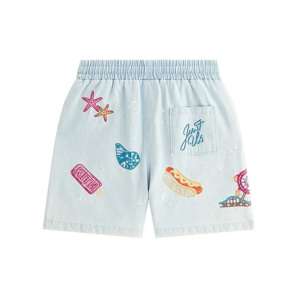 Шорты Kith Novelty Thompson Camp Short 'Светлый индиго' 2