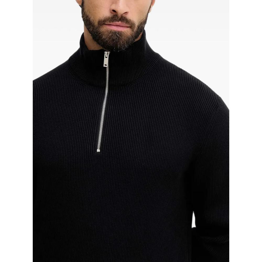 ribbed-knit quarter-zip sweater 4