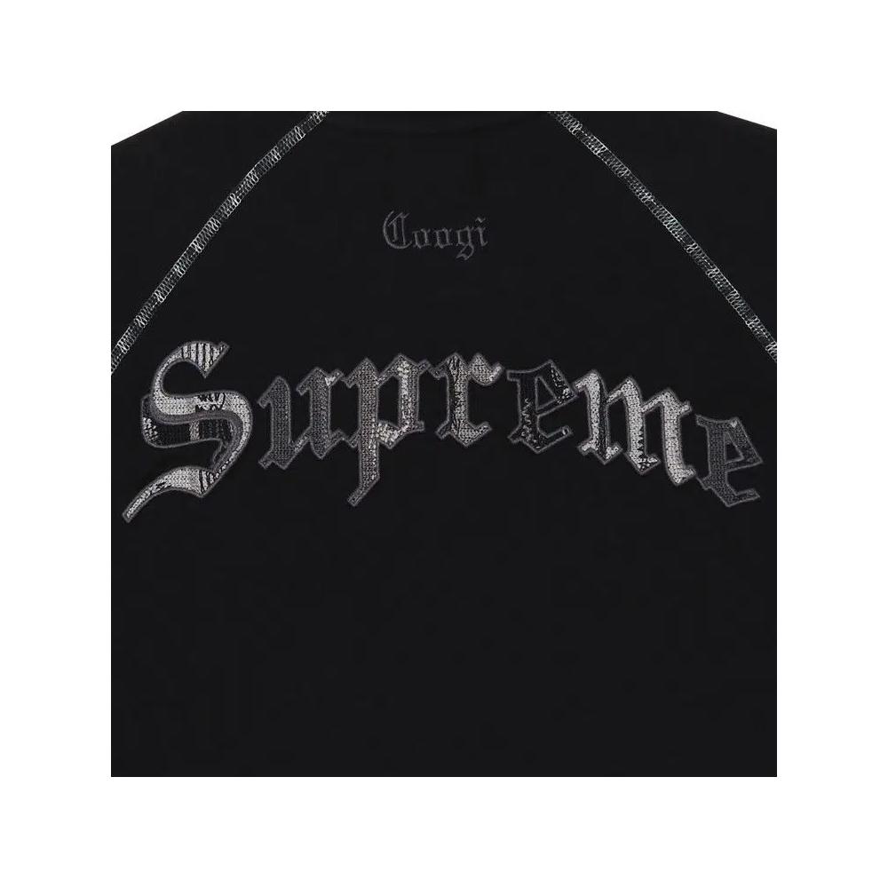 Футболки Supreme x Coogi Raglan Short-Sleeve Top «Black» 3
