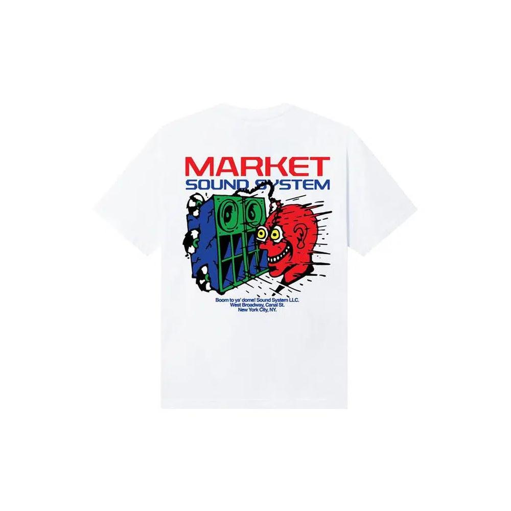 Топы Market Speaker Knocker T-Shirt 'White' 2