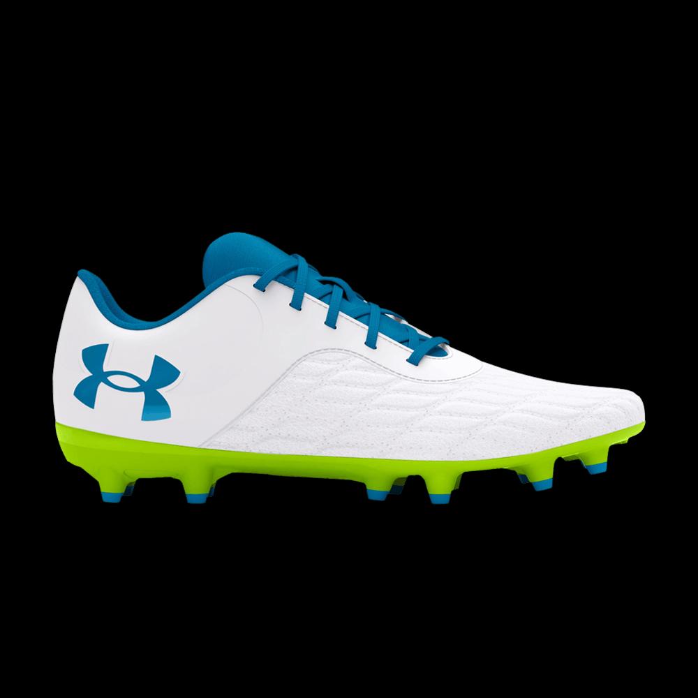 Бутсы Under Armour Magnetico Select 3 FG GS 'White Capri' 1