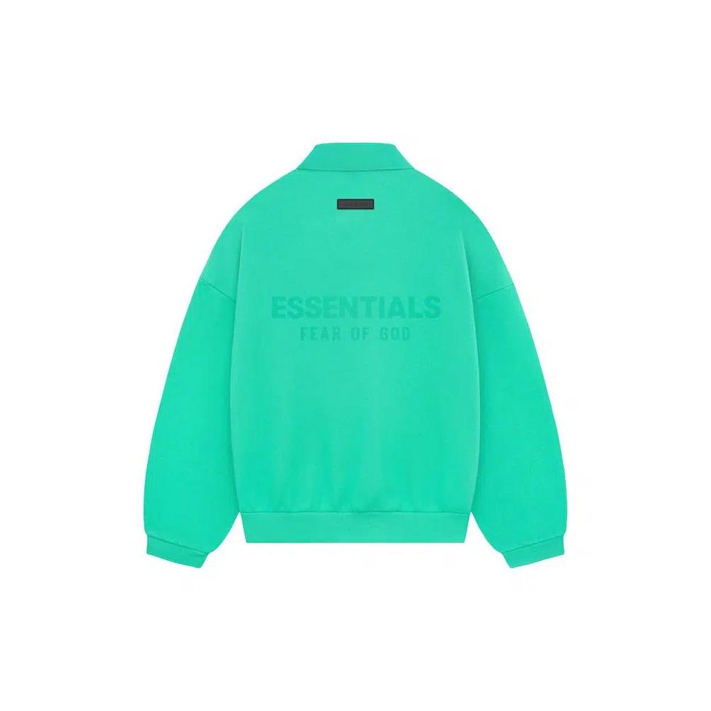 Поло Fear of God Essentials Long-Sleeve Polo 'Mint Leaf' 2