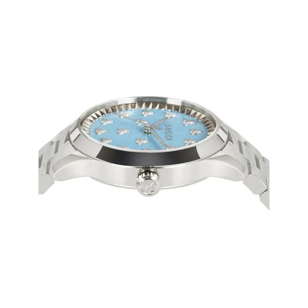 Часы Gucci G-Timeless Turquoise Stone Bracelet Watch 'Stainless Steel' 3