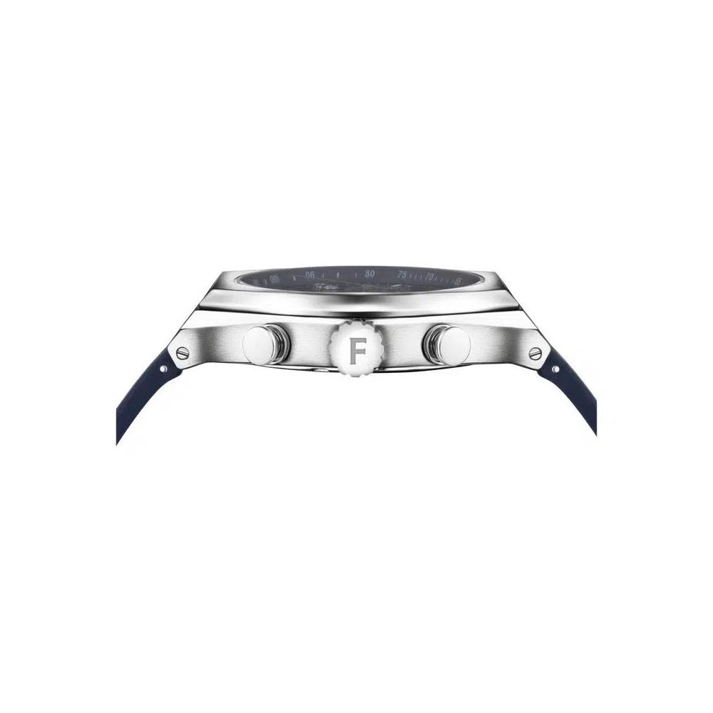 Часы Ferragamo Tonneu Chrono Silicone Watch 'Stainless Steel' 2