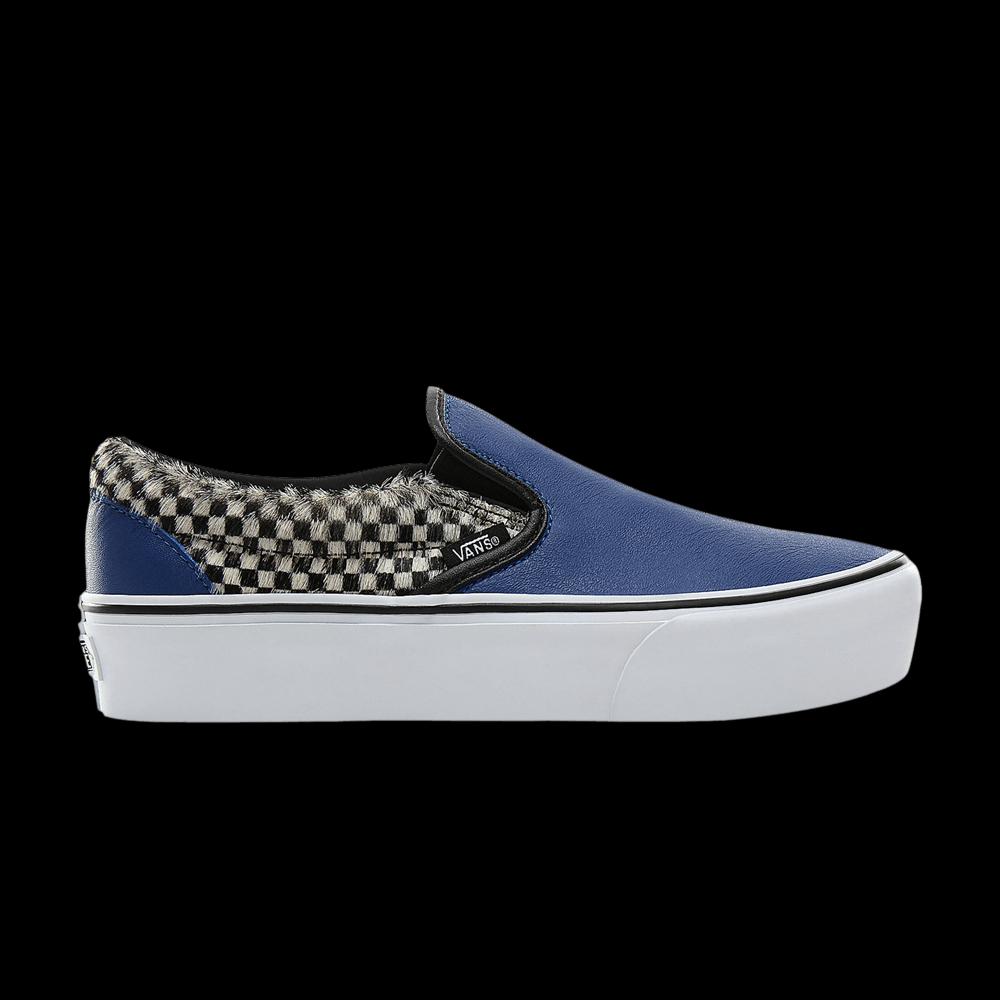 Слипоны Vans Classic Slip-On Platform 'Python Checkerboard' 1