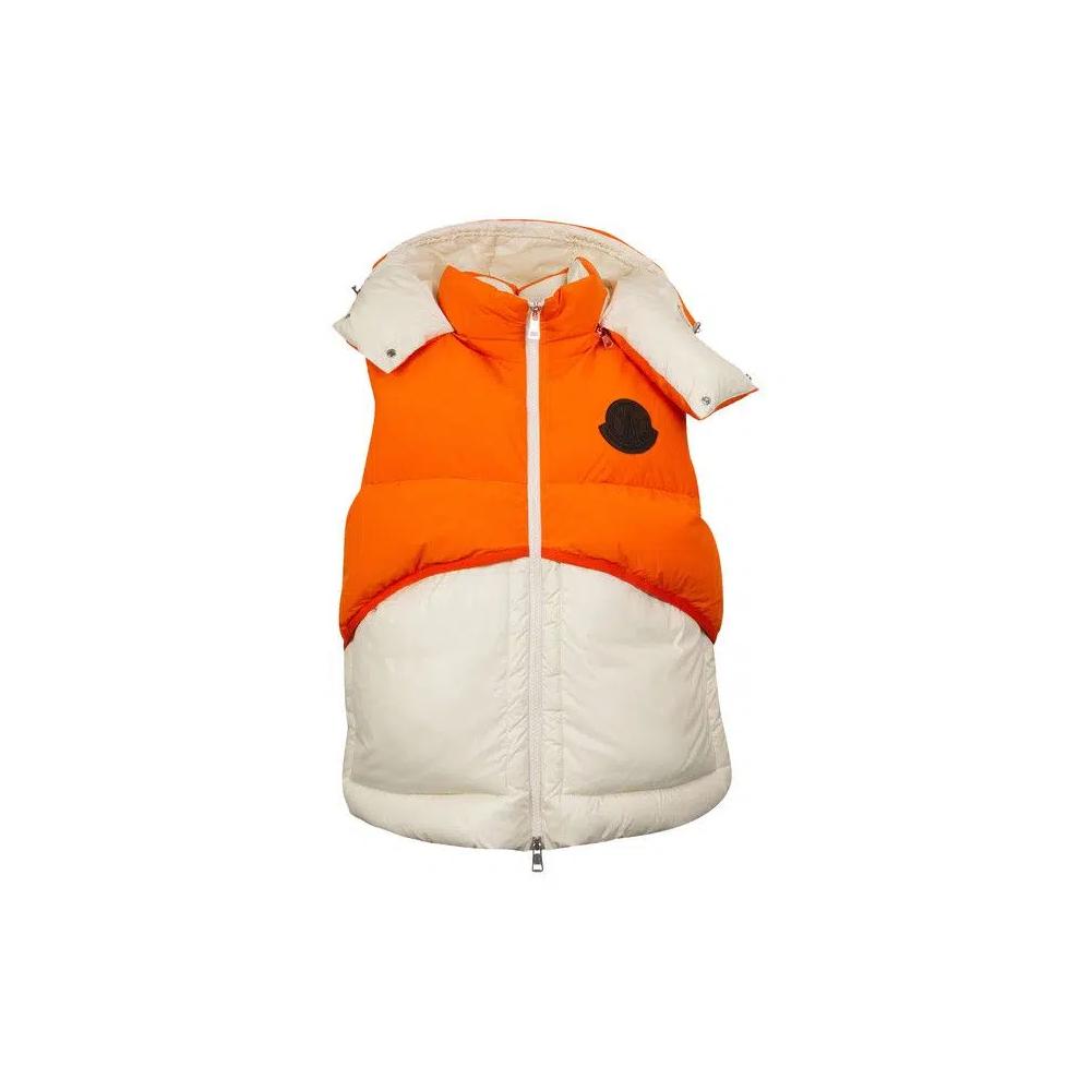 Парки Moncler x HYKE Rhonestock Short Parka 'White/Orange' 1