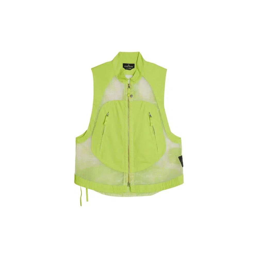 Жилеты Stone Island Shadow Project Devore Vest 'Pistachio' 1